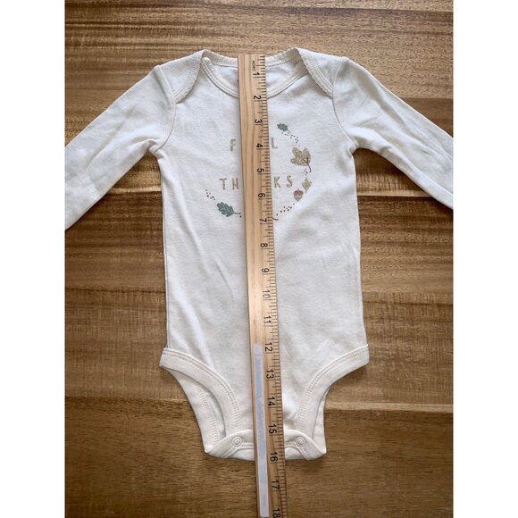 Carters Baby Girls "Full Of Thanks" Bodysuit & Legging Set With Tulle Skirt 6M - Picture 6 of 12